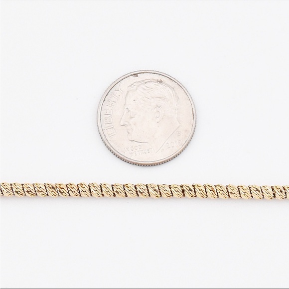 14k Solid Yellow Gold Estate 18\